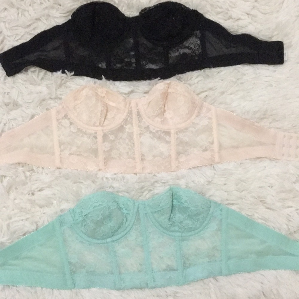 Lace bralettes